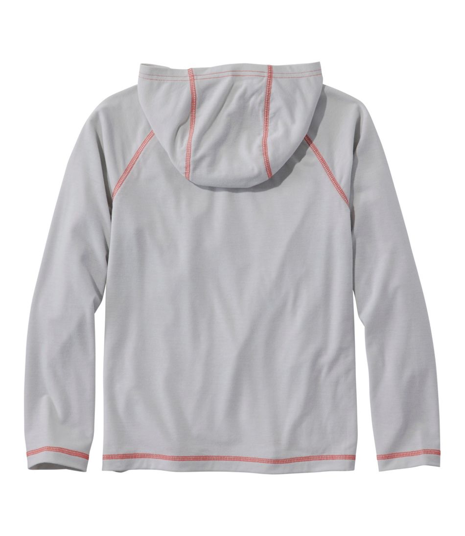 Kids' Everyday SunSmart® Hooded Tee, Long-Sleeve | L.L.Bean Essential