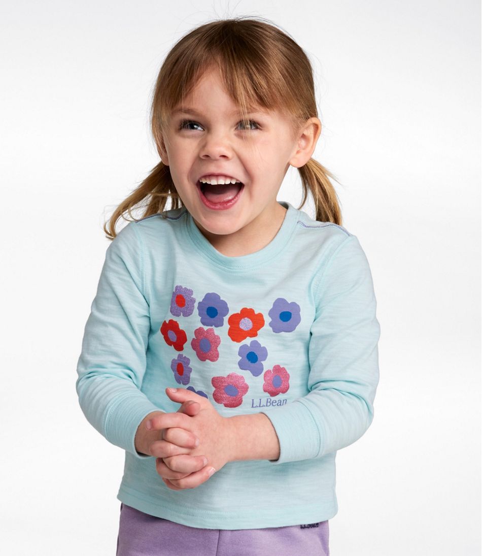 Infants' and Toddlers' Graphic Tee, Long-Sleeve Glow-in-the-Dark | L.L.Bean Latest