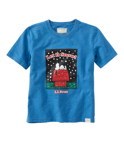 Kids' L.L.Bean x Peanuts Short-Sleeve Tee | L.L.Bean Trending