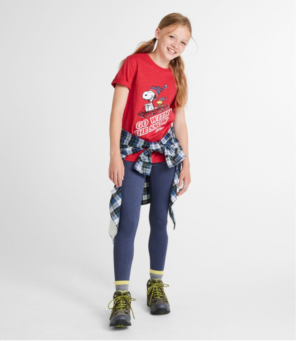 Kids' L.L.Bean x Peanuts Short-Sleeve Tee | L.L.Bean Trending