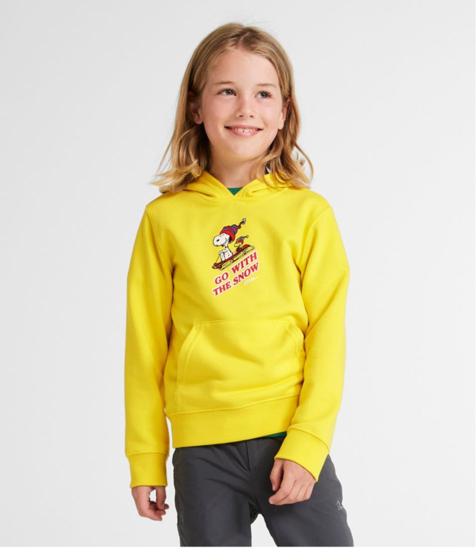 Kids' L.L.Bean x Peanuts Sweatshirt Hoodie | L.L.Bean Best Seller