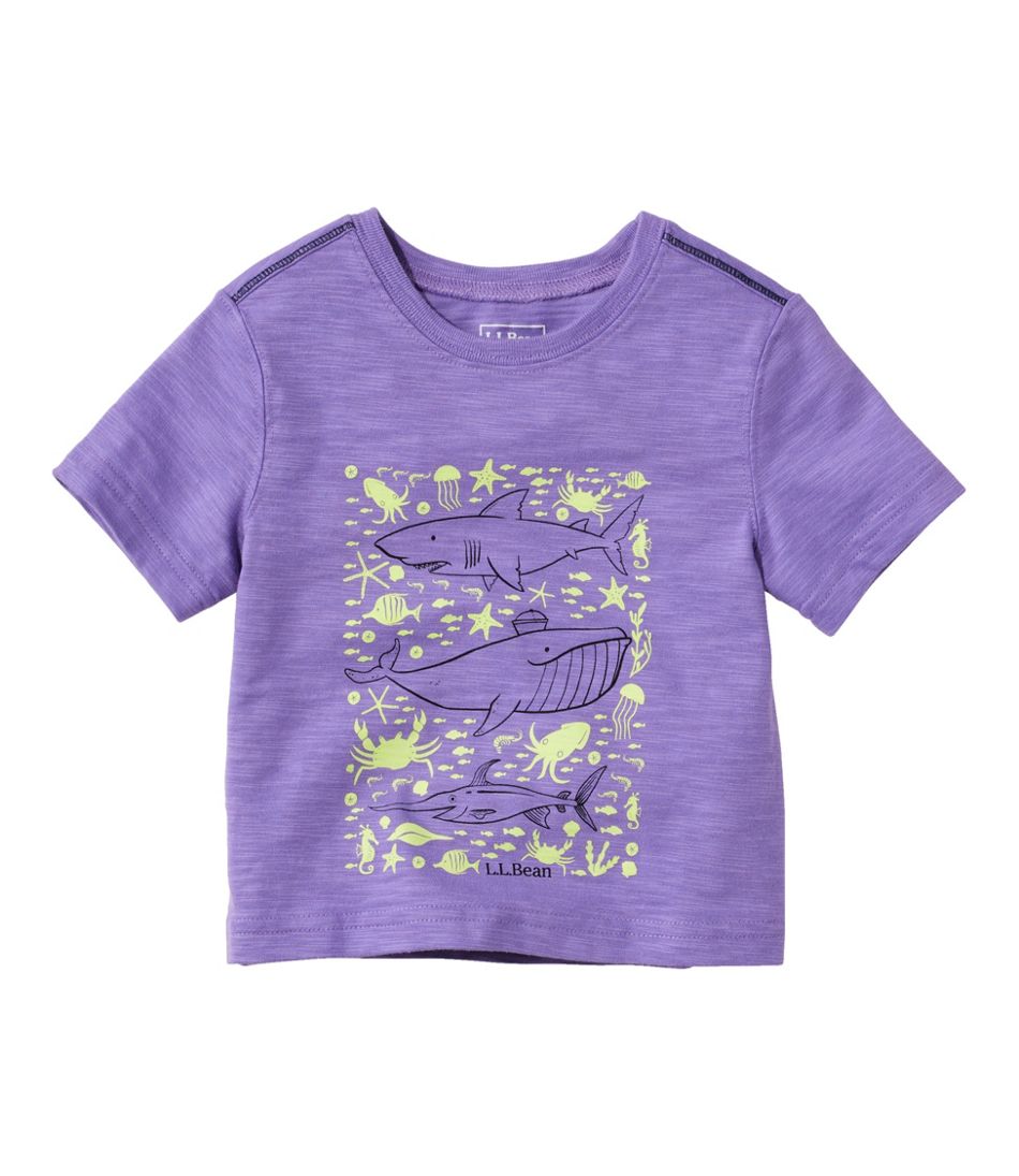 Toddlers' Graphic Tee, Short-Sleeve Glow-In-The-Dark | L.L.Bean Exclusive