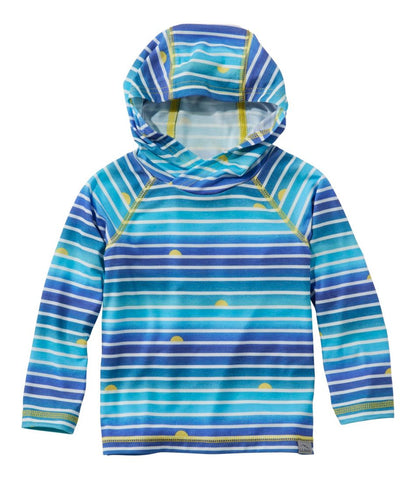 Toddlers' Everyday SunSmart® Hooded Tee, Long-Sleeve Stripe | L.L.Bean Signature