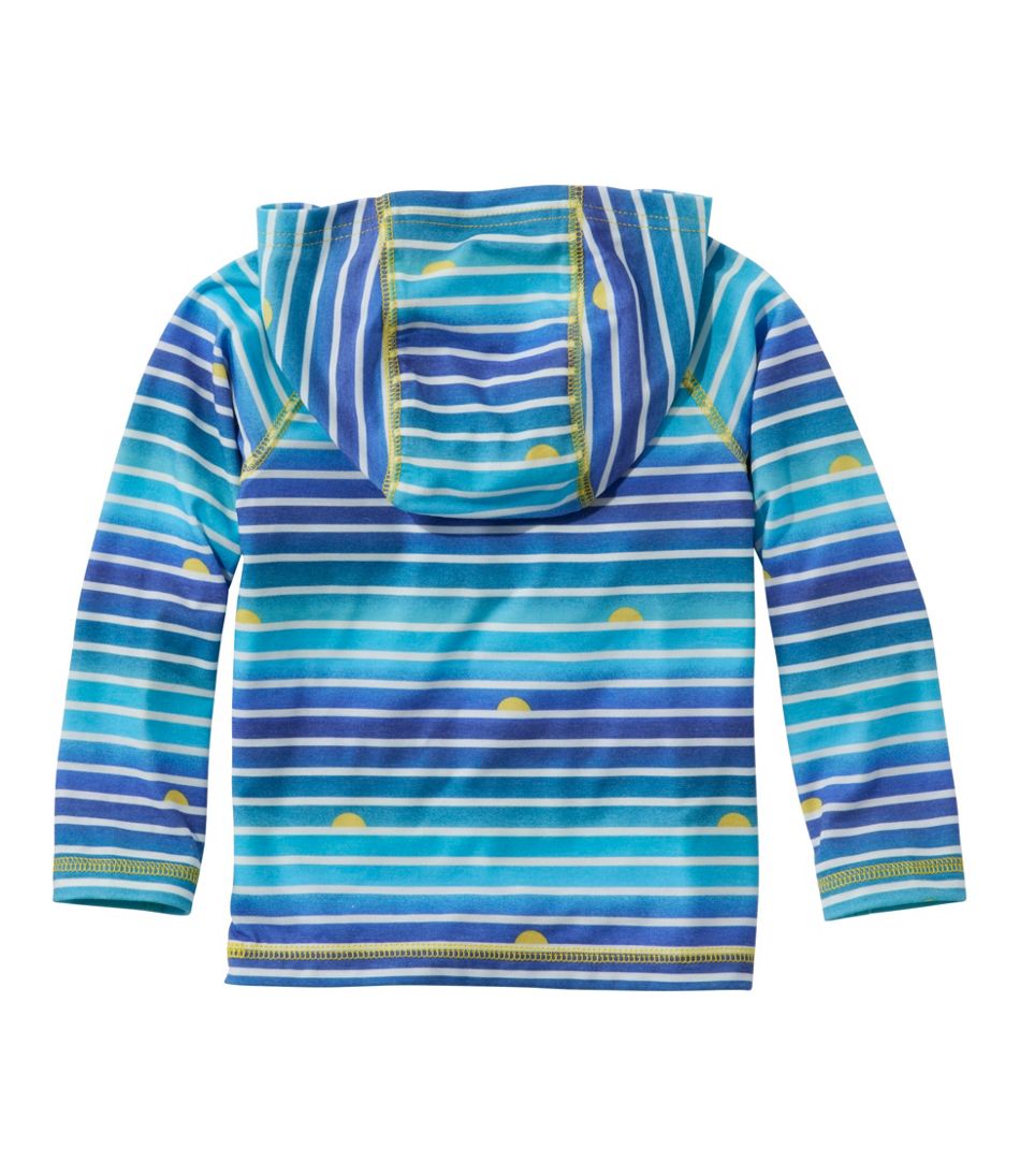 Toddlers' Everyday SunSmart® Hooded Tee, Long-Sleeve Stripe | L.L.Bean Signature