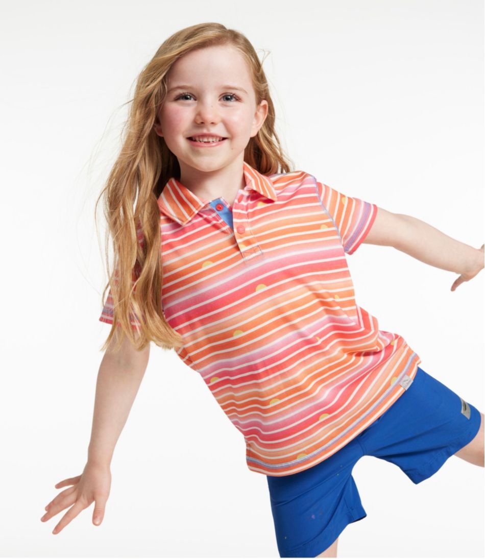 Kids' Everyday SunSmart® Polo, Print | L.L.Bean Essential