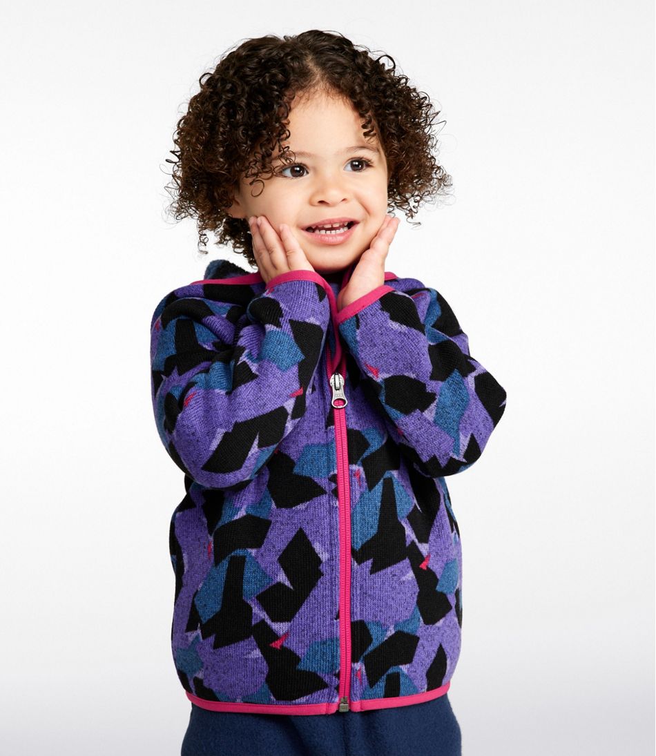Infants' and Toddlers' L.L.Bean Sweater Fleece, Full-Zip Print | L.L.Bean Featured
