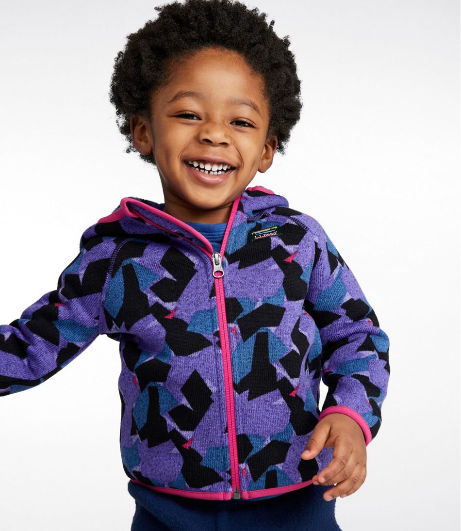 Infants' and Toddlers' L.L.Bean Sweater Fleece, Full-Zip Print | L.L.Bean Featured