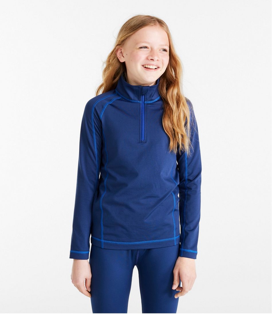 Kids' Wicked Warm Long Underwear, Expedition-Weight Top | L.L.Bean Signature