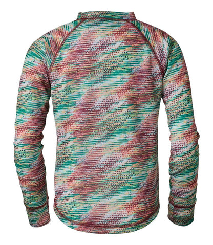 Kids' Wicked Warm Midweight Long Underwear, Top Print | L.L.Bean Classic