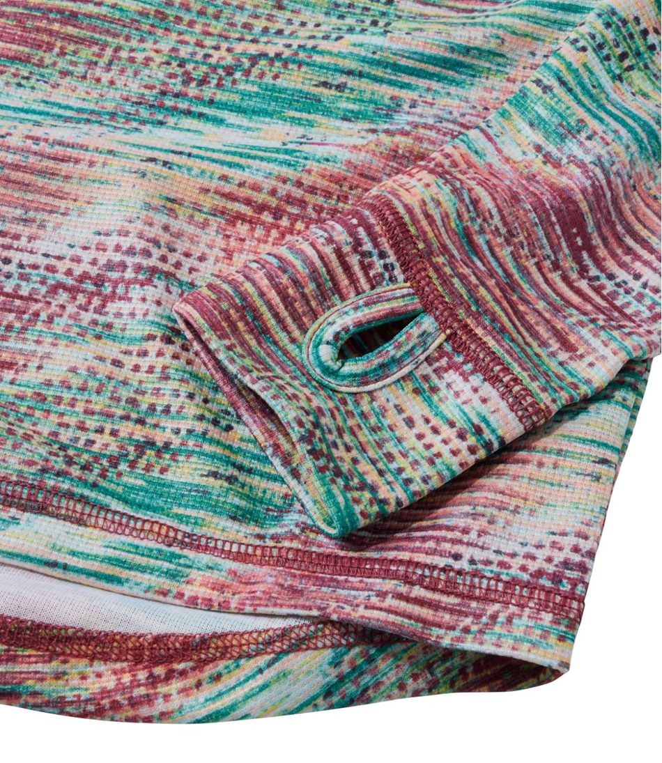 Kids' Wicked Warm Midweight Long Underwear, Top Print | L.L.Bean Classic