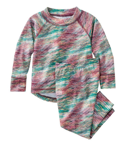 Toddlers' Wicked Warm Midweight Underwear Set, Print | L.L.Bean Value