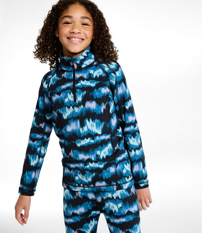 Little Kids' Wicked Warm Long Underwear, Expedition-Weight Print Top | L.L.Bean Great Value