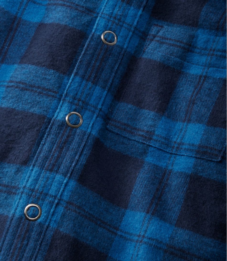 Toddlers' Fleece-Lined Flannel Shirt, Hooded | L.L.Bean Popular