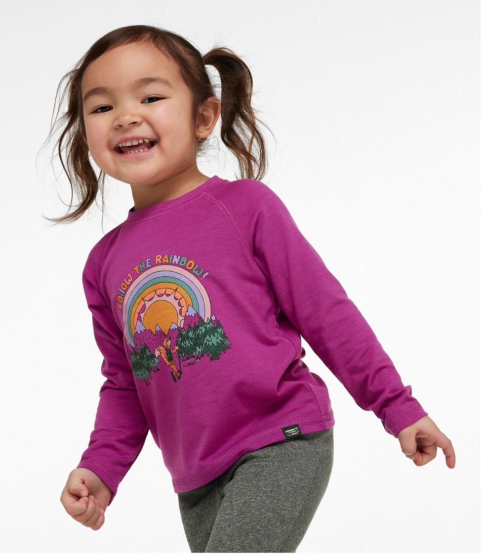 Toddlers' Everyday SunSmart® Tee, Long-Sleeve | L.L.Bean Trending