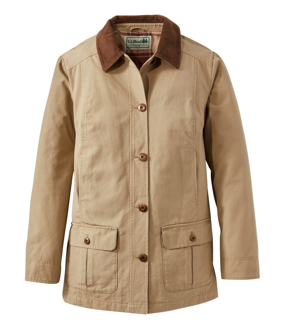 Women's Adirondack Barn Coat, Flannel-Lined | L.L.Bean Recommended
