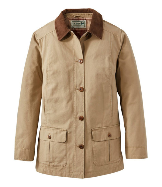 Women's Adirondack Barn Coat, Flannel-Lined | L.L.Bean Recommended