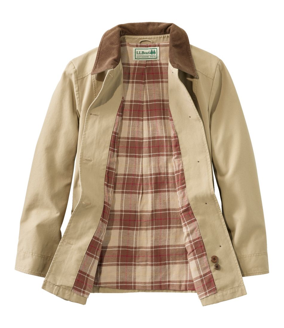 Women's Adirondack Barn Coat, Flannel-Lined | L.L.Bean Recommended
