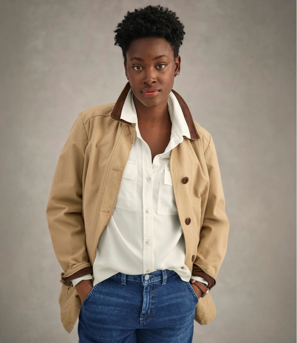Women's Adirondack Barn Coat, Flannel-Lined | L.L.Bean Recommended