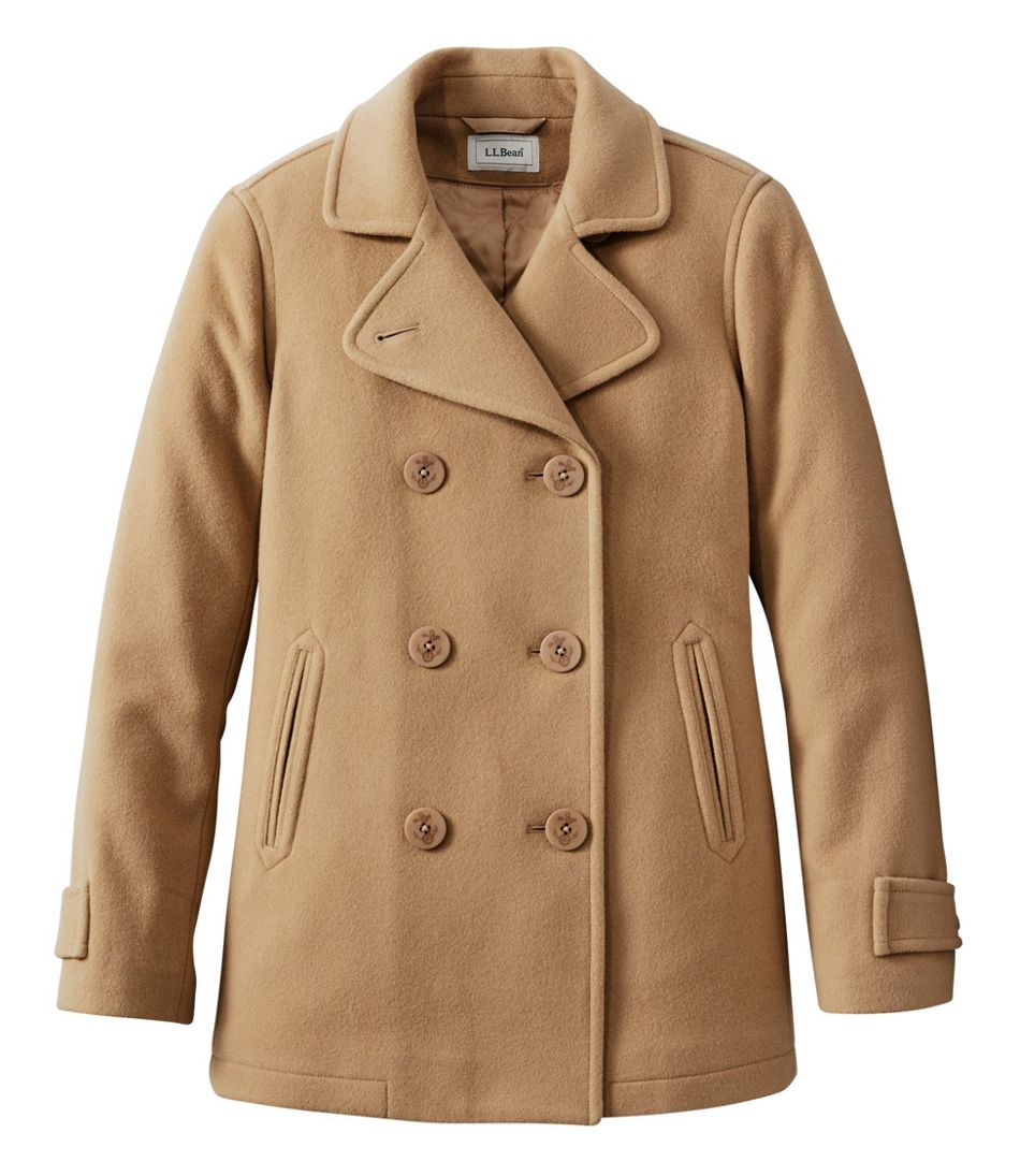 Women's Classic Lambswool Peacoat | L.L.Bean Latest