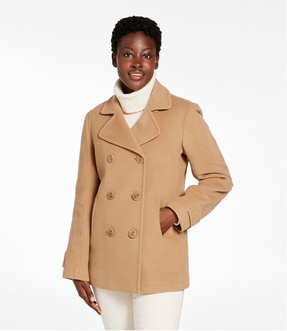Women's Classic Lambswool Peacoat | L.L.Bean Latest