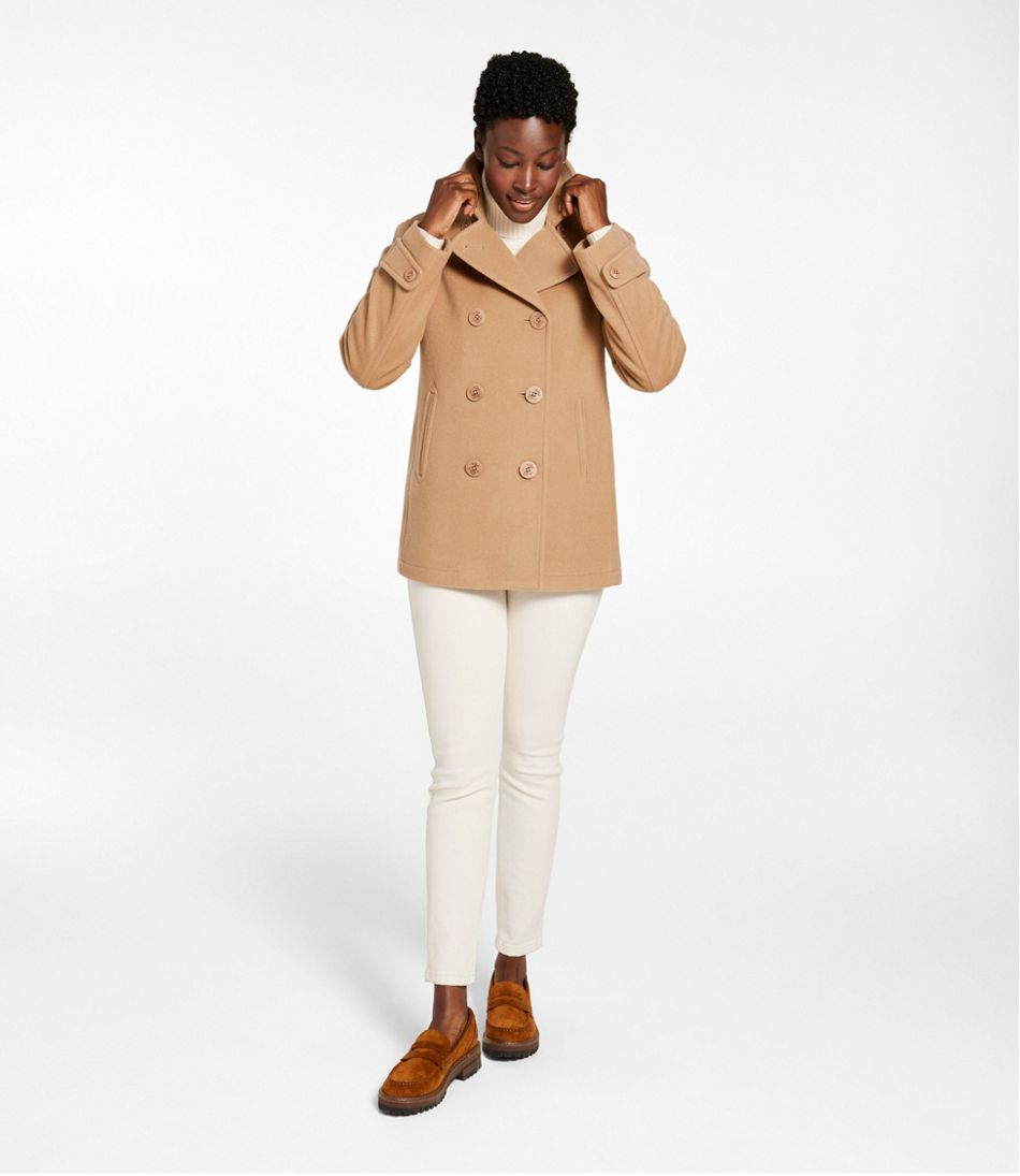 Women's Classic Lambswool Peacoat | L.L.Bean Latest