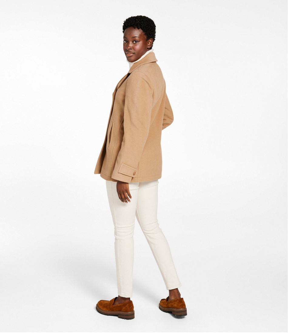 Women's Classic Lambswool Peacoat | L.L.Bean Latest
