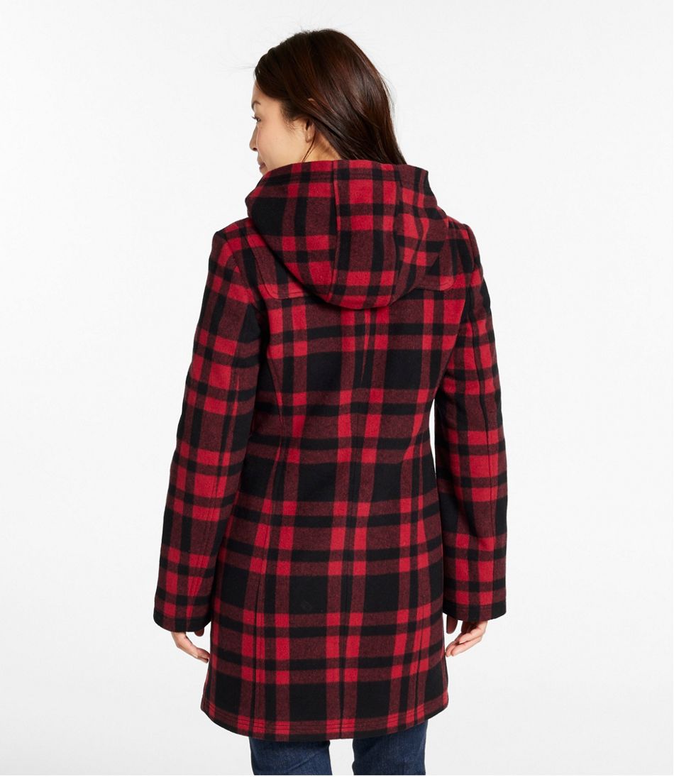 Women's Classic Lambswool Duffel Coat, Pattern | L.L.Bean Recommended