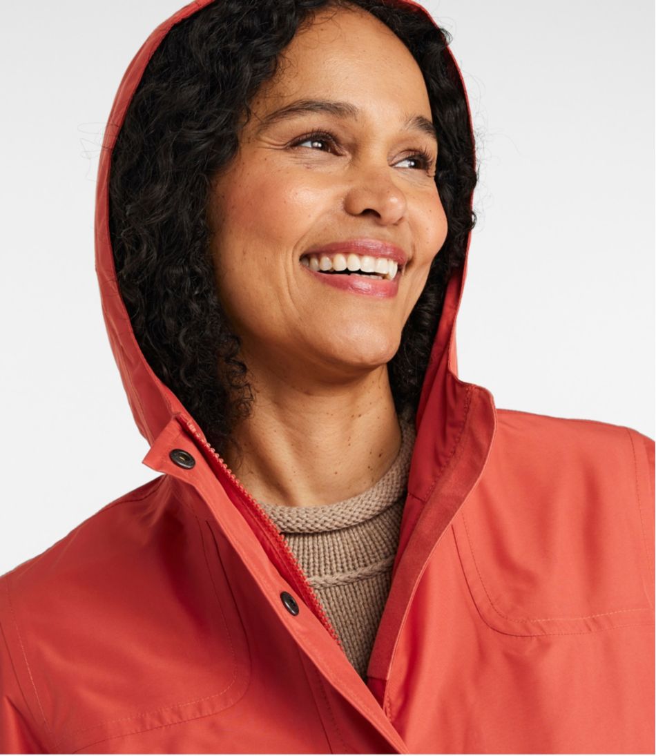 Women's H2OFF Raincoat, PrimaLoft-Lined | L.L.Bean Great Value