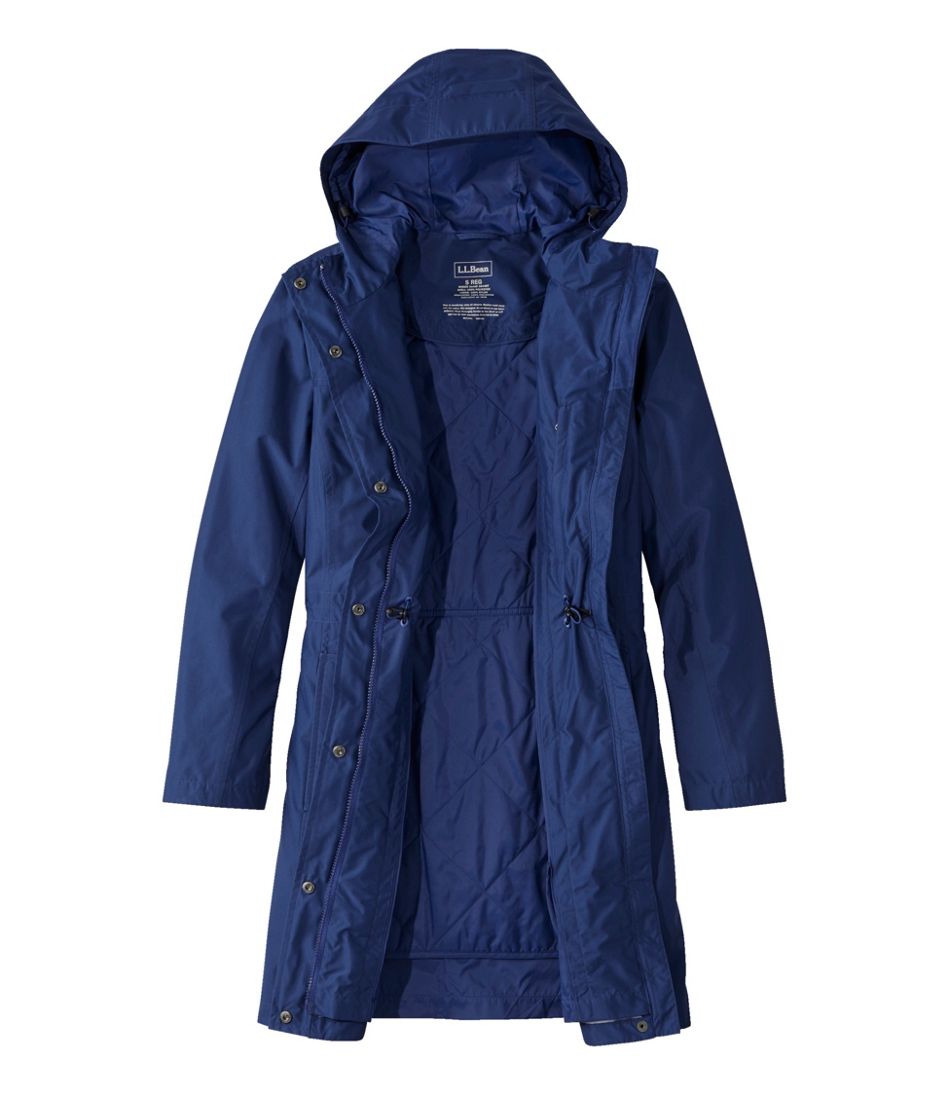 Women's H2OFF Raincoat, PrimaLoft-Lined | L.L.Bean Great Value