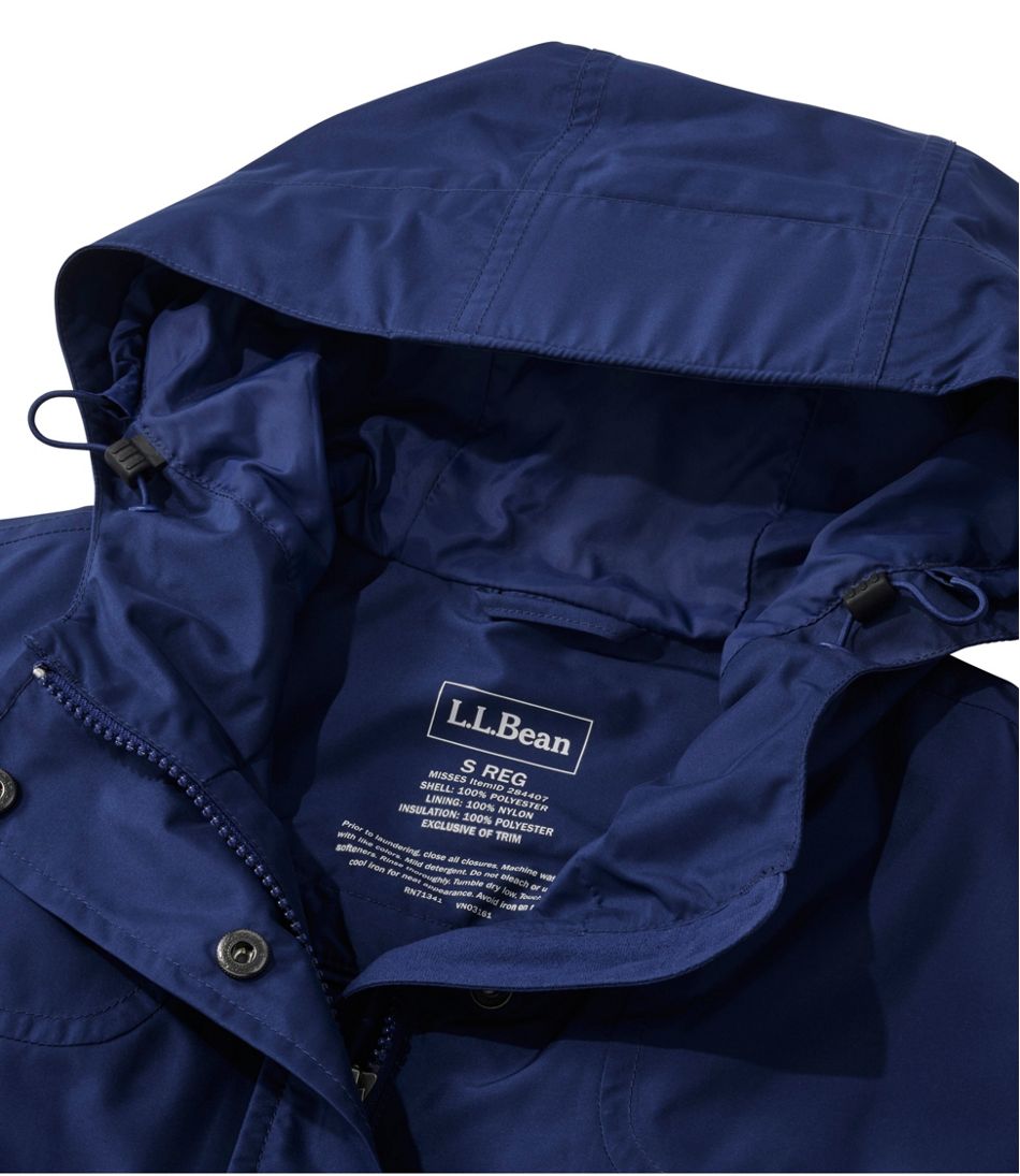 Women's H2OFF Raincoat, PrimaLoft-Lined | L.L.Bean Great Value