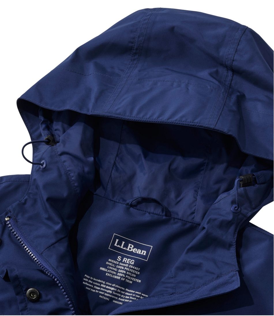 Women's H2OFF Rain Jacket, PrimaLoft-Lined | L.L.Bean Recommended