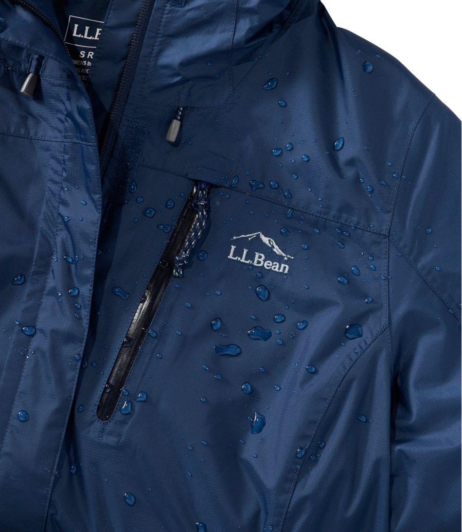 Women's Trail Model Rain Jacket, Fleece-Lined | L.L.Bean Everyday