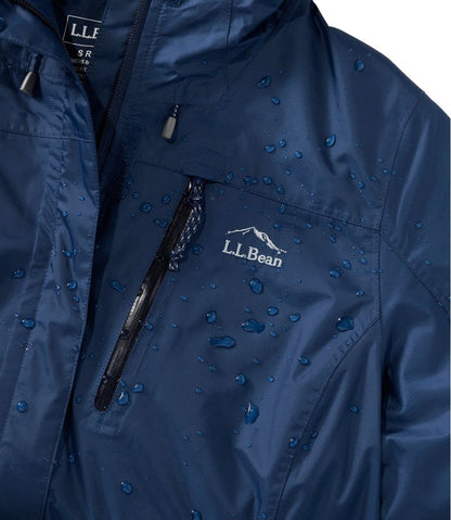 Women's Trail Model Rain Jacket, Fleece-Lined | L.L.Bean Everyday