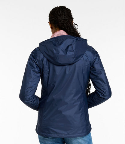 Women's Trail Model Rain Jacket, Fleece-Lined | L.L.Bean Everyday