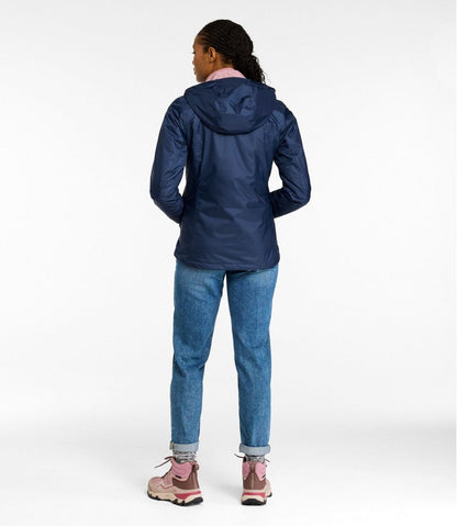 Women's Trail Model Rain Jacket, Fleece-Lined | L.L.Bean Everyday