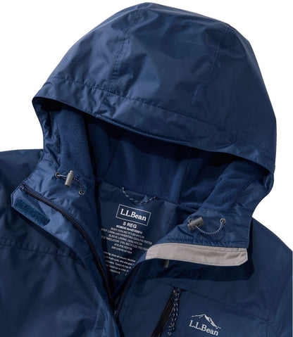 Women's Trail Model Rain Jacket, Fleece-Lined | L.L.Bean Everyday