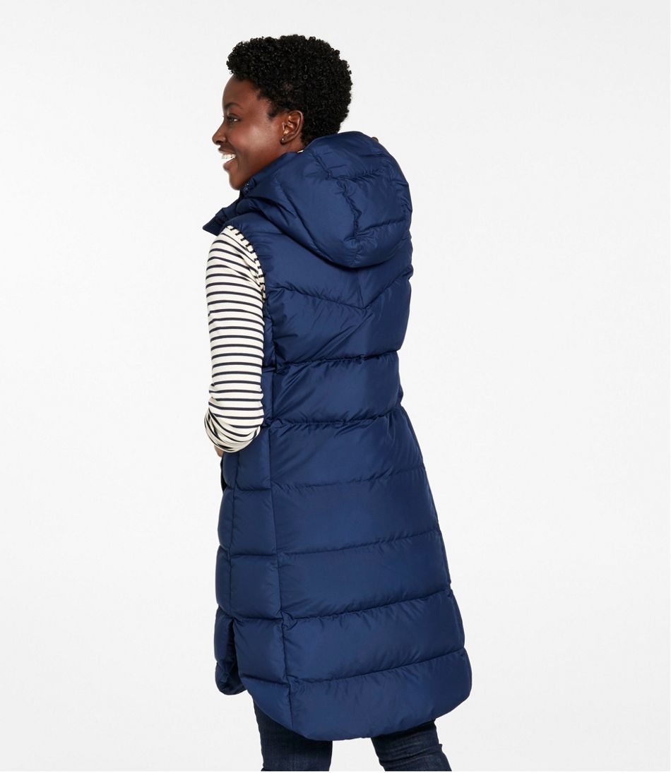 Women's Popham Puffer Long Vest | L.L.Bean Everyday