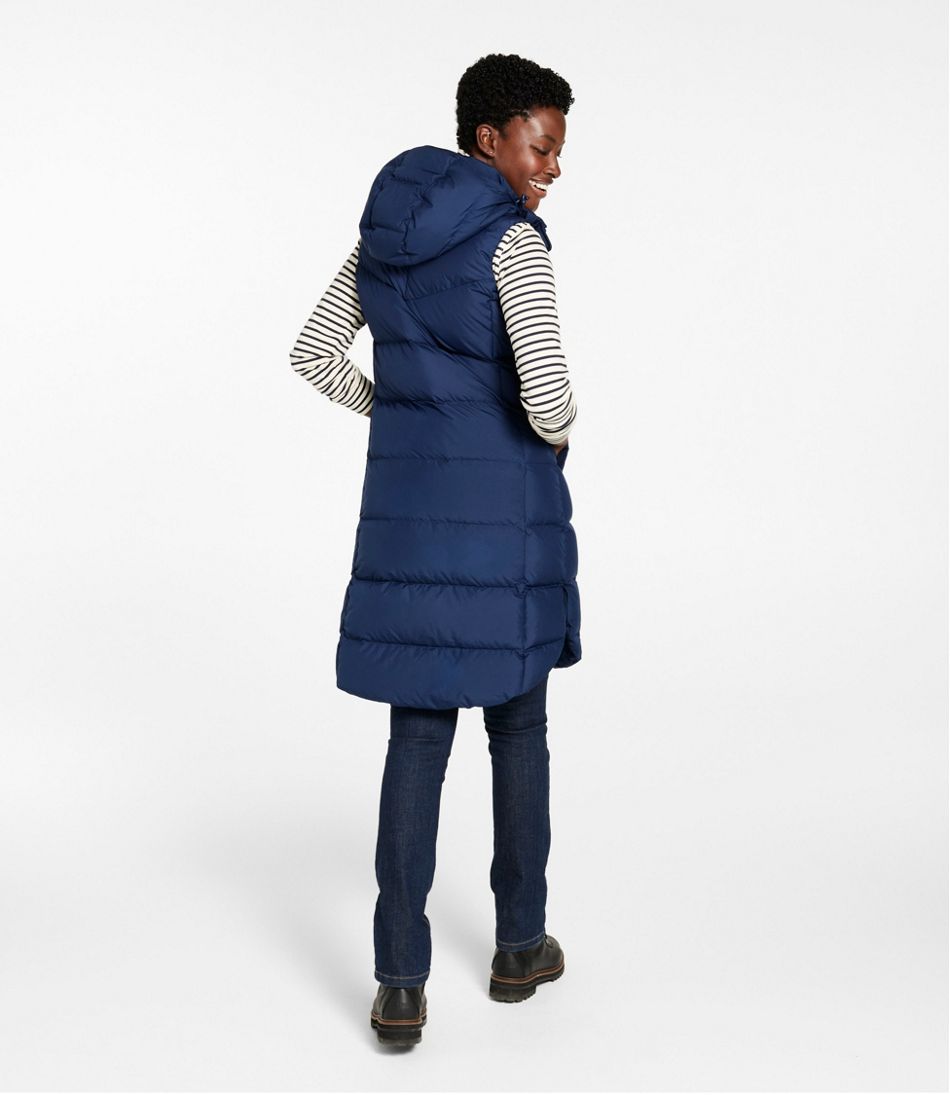 Women's Popham Puffer Long Vest | L.L.Bean Everyday