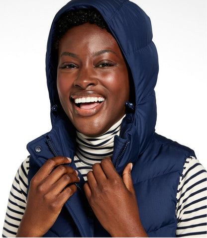 Women's Popham Puffer Long Vest | L.L.Bean Everyday