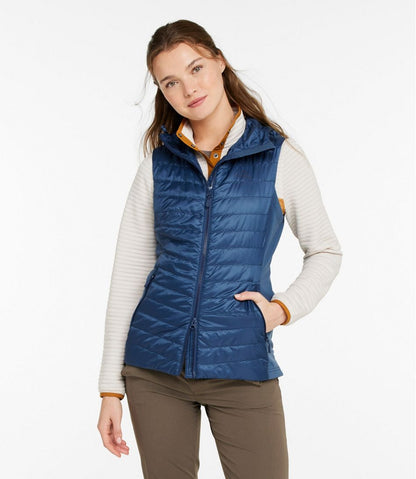 Women's PrimaLoft Packaway Long Vest | L.L.Bean Value