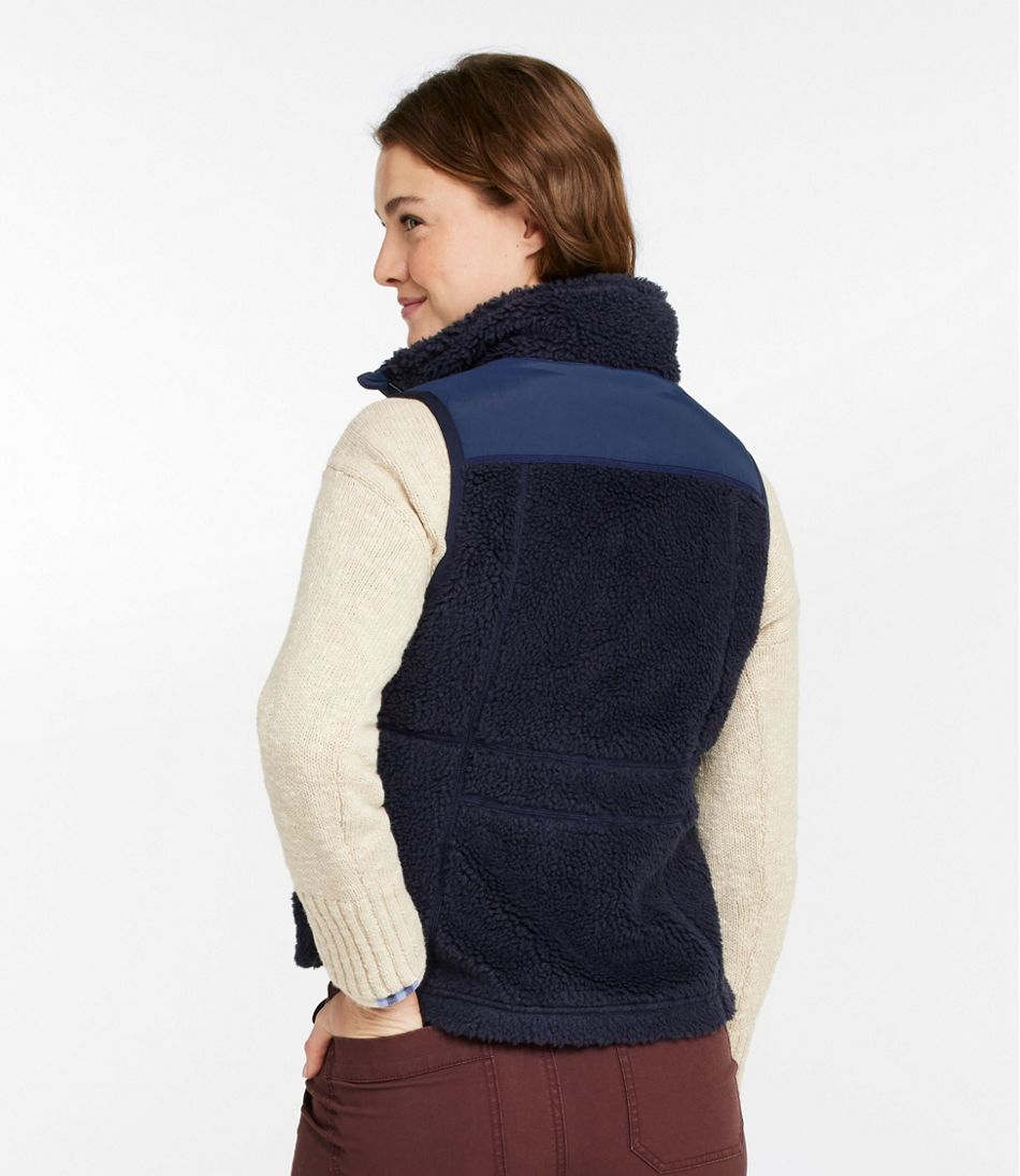 Women's Bean's Sherpa Fleece Vest | L.L.Bean Great Value
