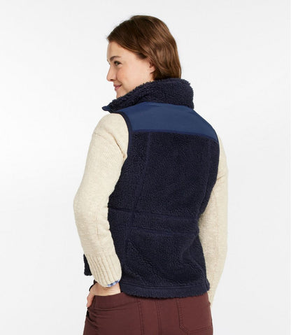 Women's Bean's Sherpa Fleece Vest | L.L.Bean Great Value