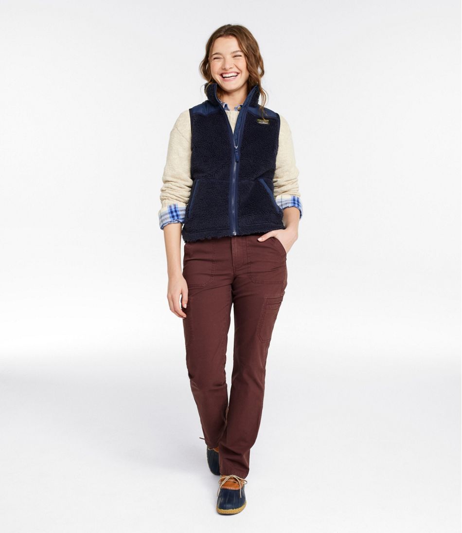 Women's Bean's Sherpa Fleece Vest | L.L.Bean Great Value