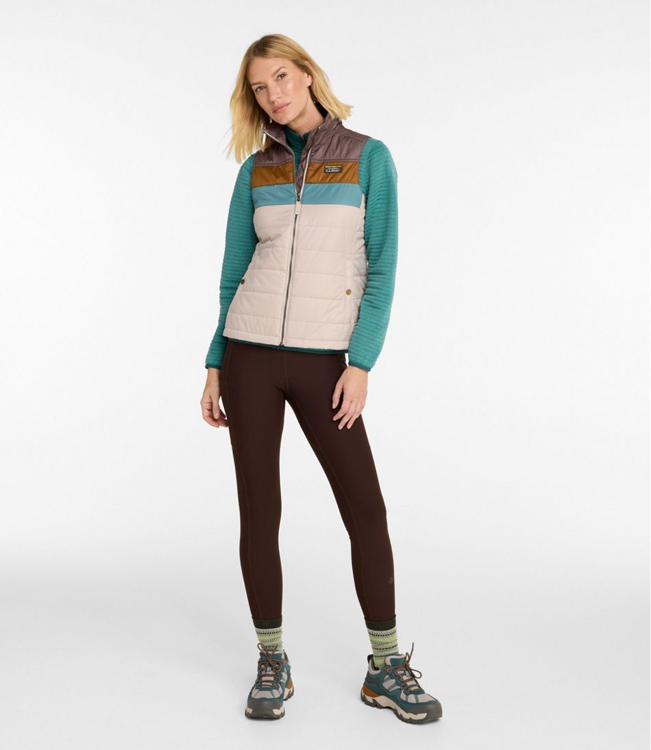 Women's Mountain Classic Puffer Vest, Colorblock | L.L.Bean Featured
