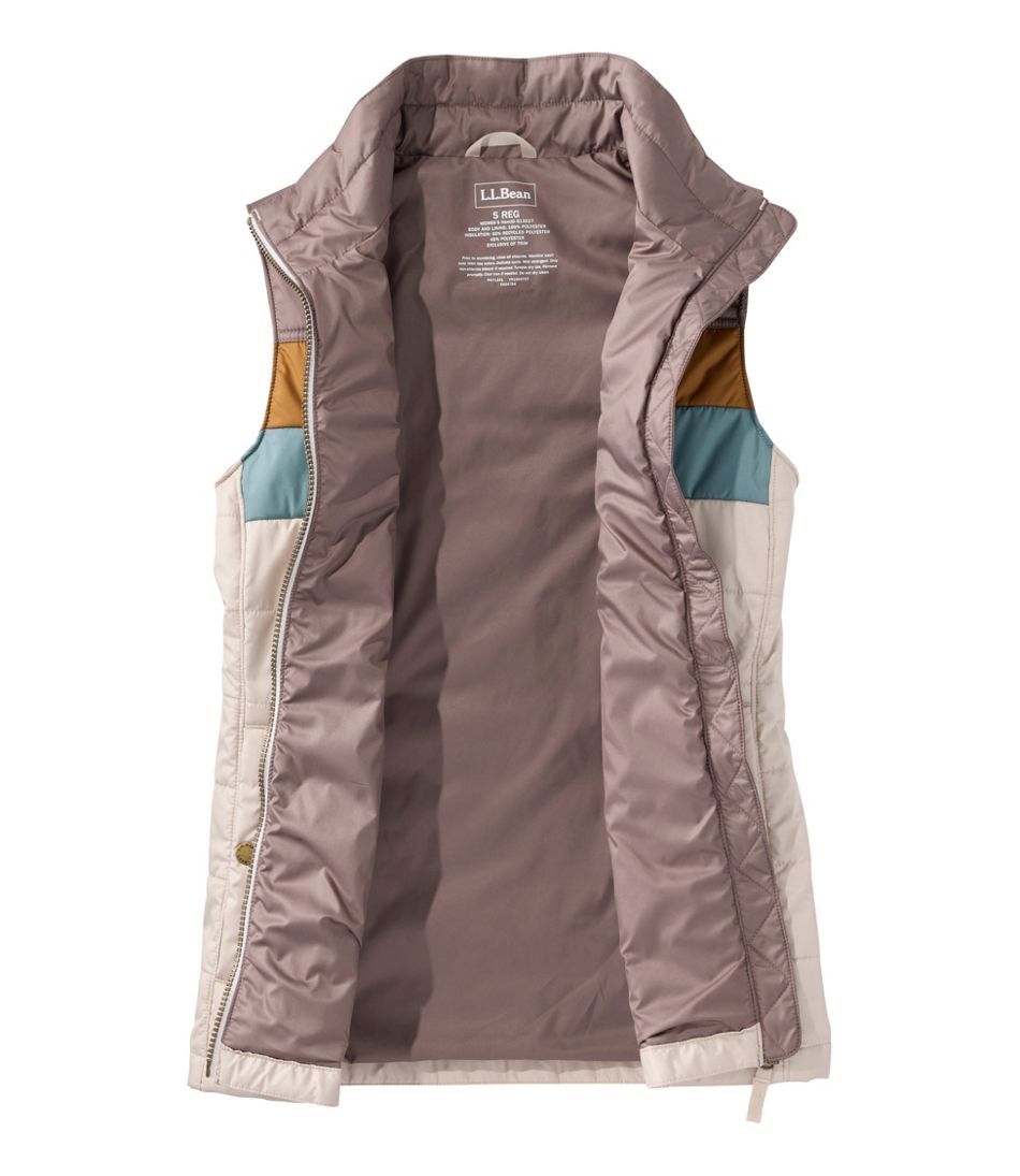 Women's Mountain Classic Puffer Vest, Colorblock | L.L.Bean Featured