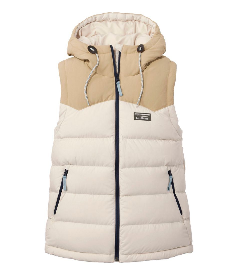 Women's Mountain Classic Hooded Down Vest | L.L.Bean Trending