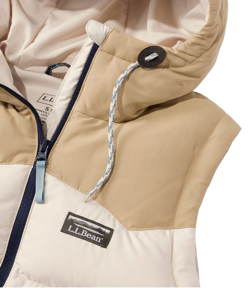 Women's Mountain Classic Hooded Down Vest | L.L.Bean Trending
