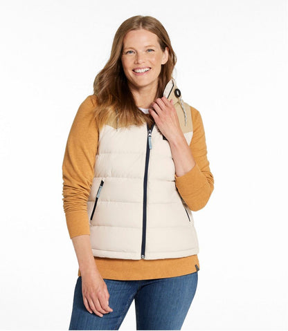 Women's Mountain Classic Hooded Down Vest | L.L.Bean Trending