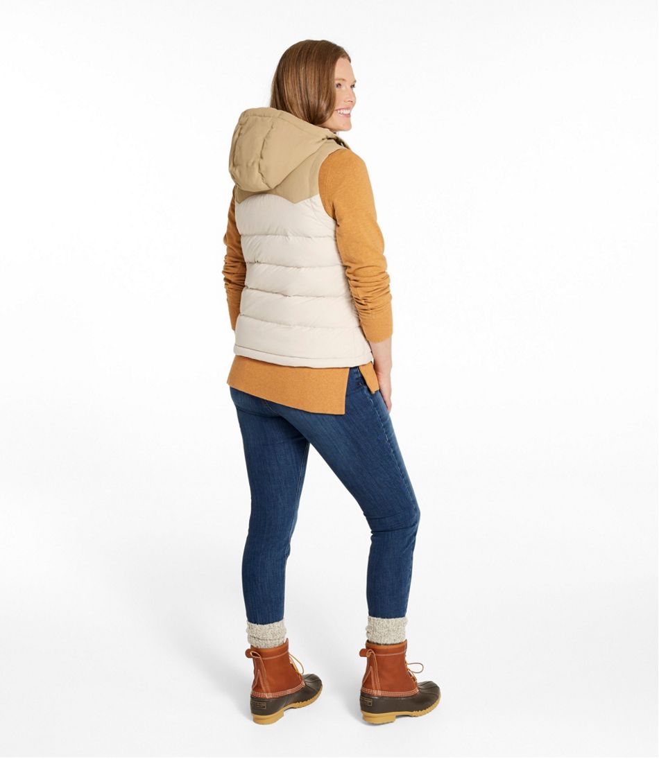 Women's Mountain Classic Hooded Down Vest | L.L.Bean Trending