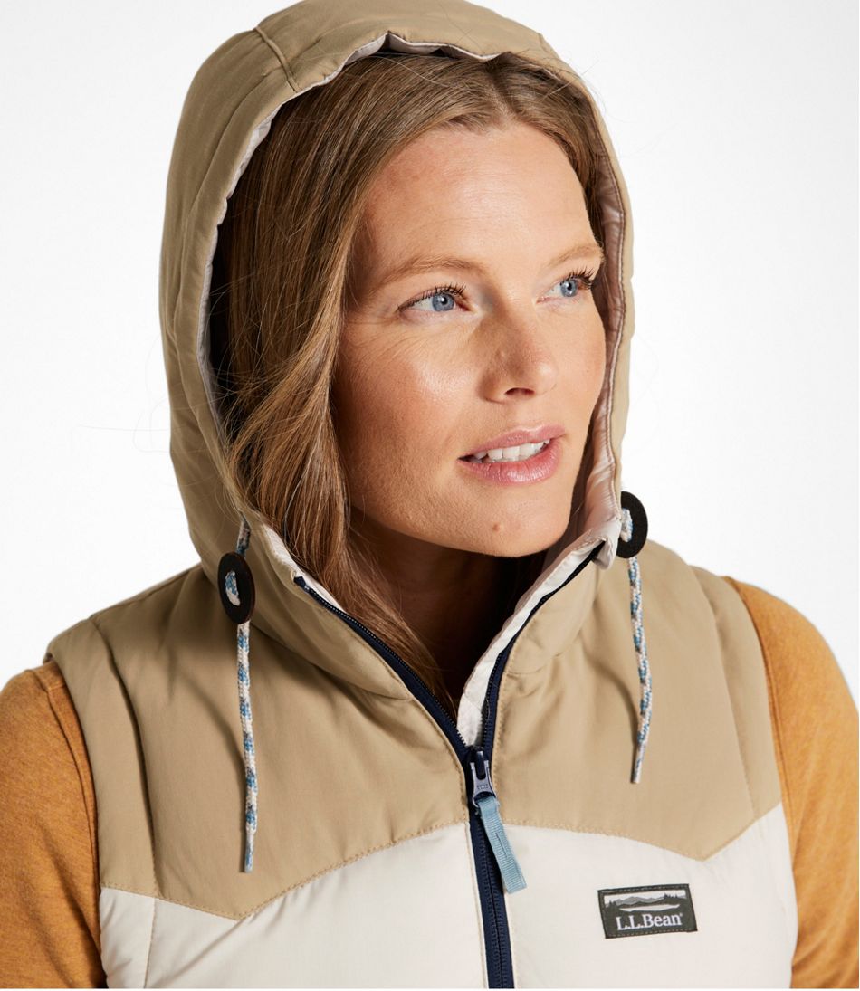 Women's Mountain Classic Hooded Down Vest | L.L.Bean Trending